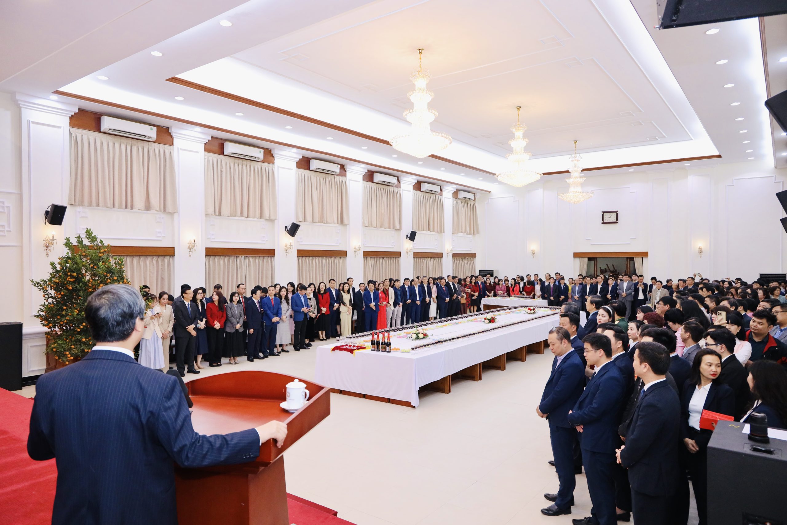 Bộ trưởng Bộ Giáo dục và Đào tạo phát biểu chào xuân Bính Ngọ 2026